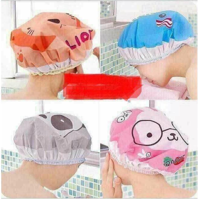 Mũ trùm tóc đi tắm/ mũ ủ tóc rẻ