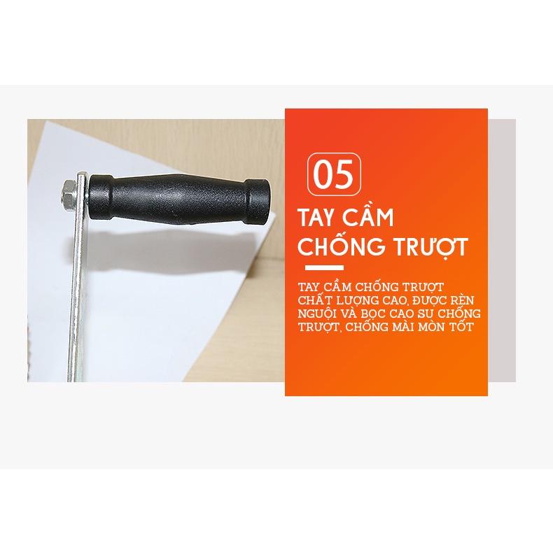 Tời Quay Tay 2000lbs Bánh Răng Đồng Tải Trọng 908 Kg, Cáp 10M