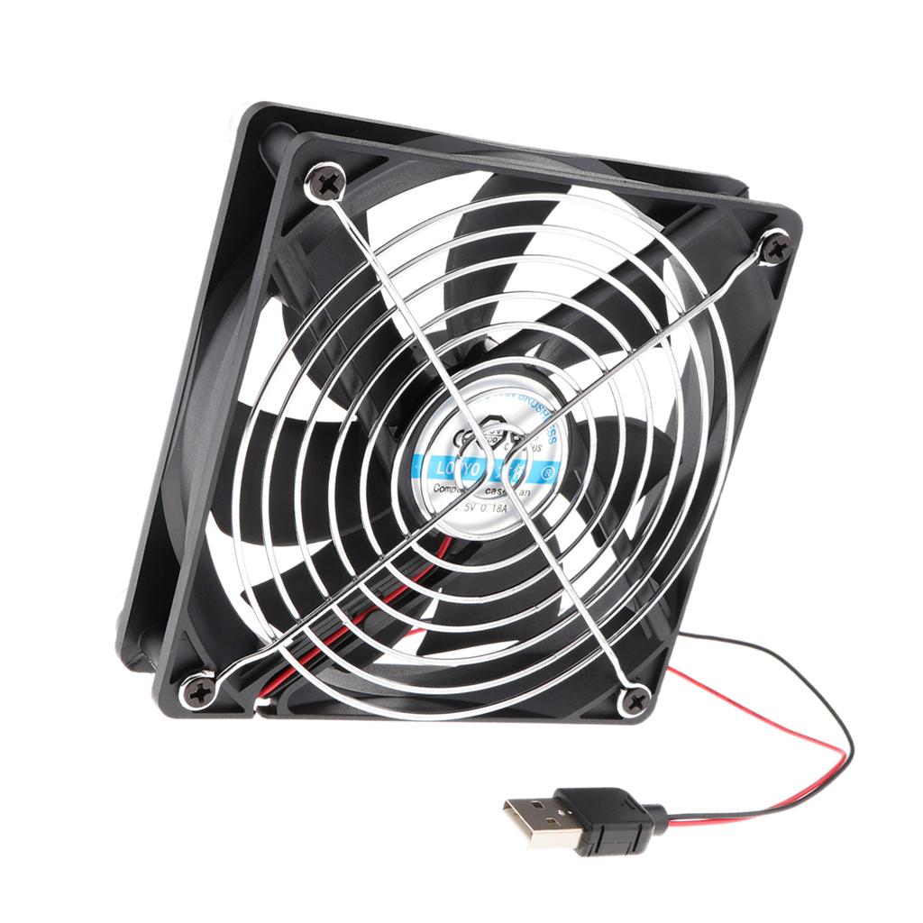USB Fan Silent Cooler Portable Table Fan For Desktop Computer