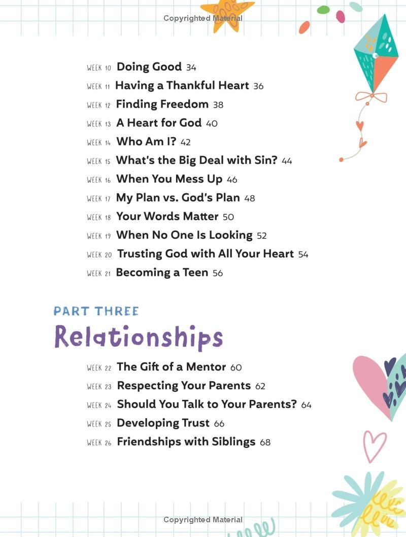 Sách ngoại văn: Preteen Devotional For Girls - 52 Weeks Of Encouraging Devotions And Scripture For Tweens