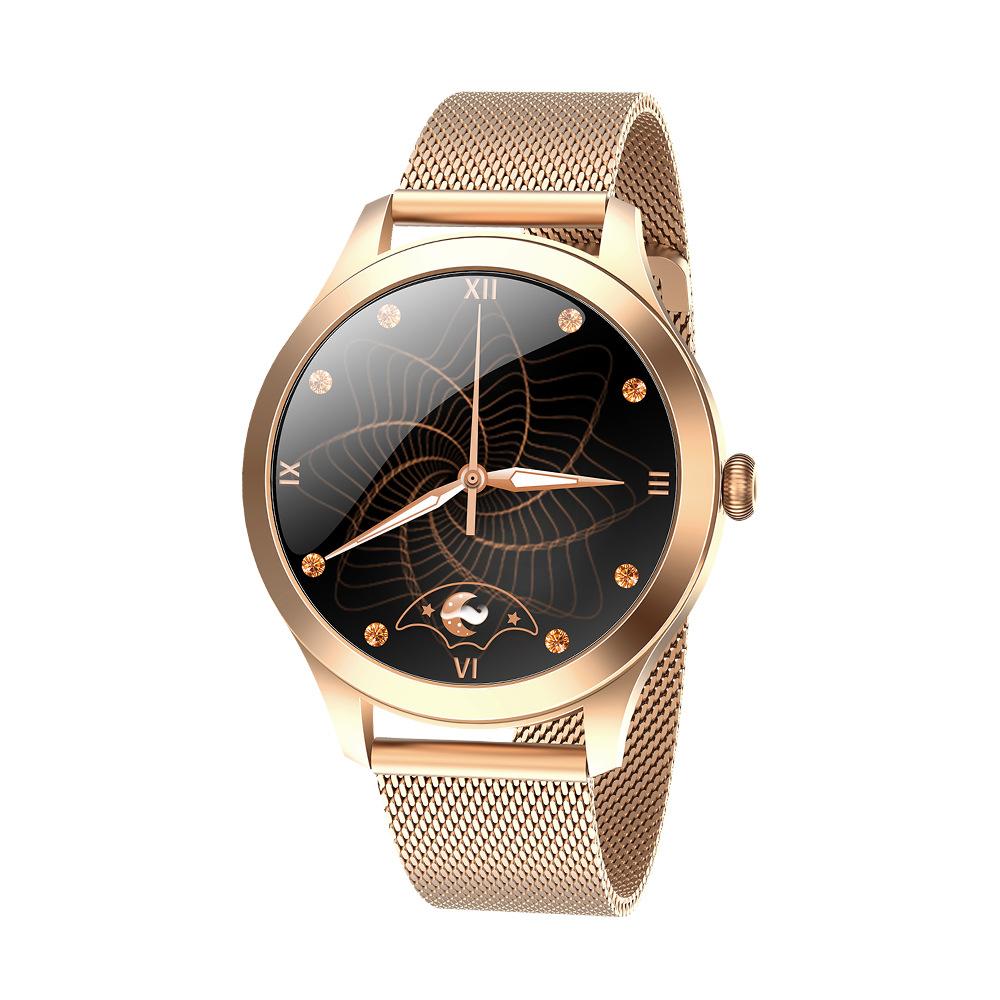 Giá thấp nhất Đồng hồ thông minh KW10Pro nhịp tim oxy trong máu theo dõi giấc ngủ nhắc nhở chu kỳ của phụ nữ vòng đeo tay thể thao dành cho nữ