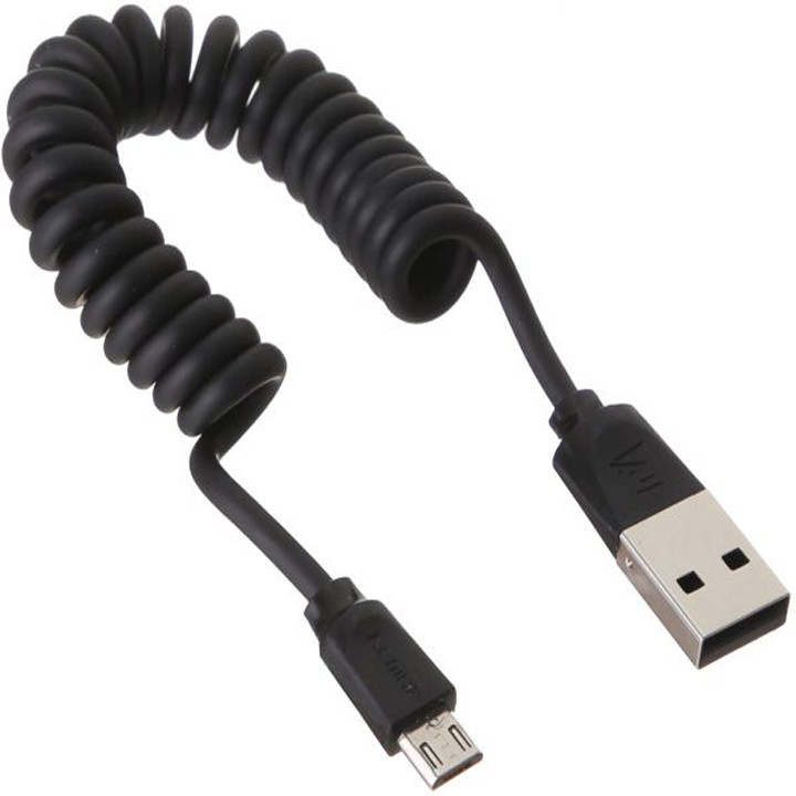 Cáp sạc lò xo Remax Rc-117m cổng MicroUSB - Hàng nhập khẩu