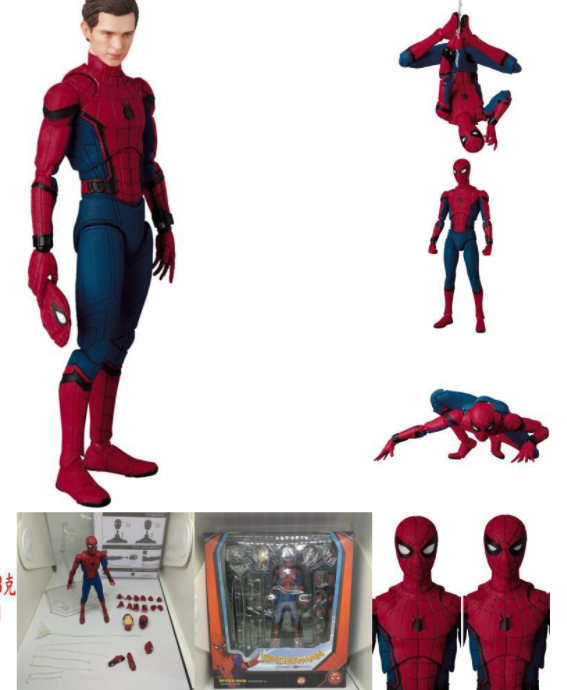 Mô hình khớp phim người nhện Spider man sự trở lại 3 đầu