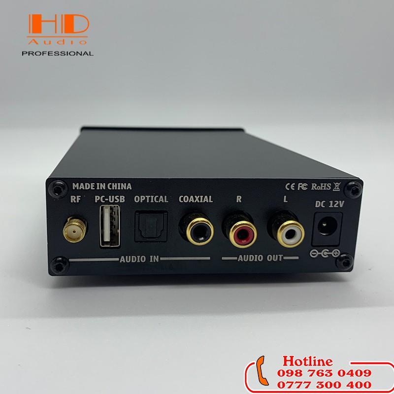 Giải Mã DAC Q5pro SUCA AUDIO - Kết Nối Bluetooth 5.0, Cổng Quang, USB/PC Hàng Chính Hãng