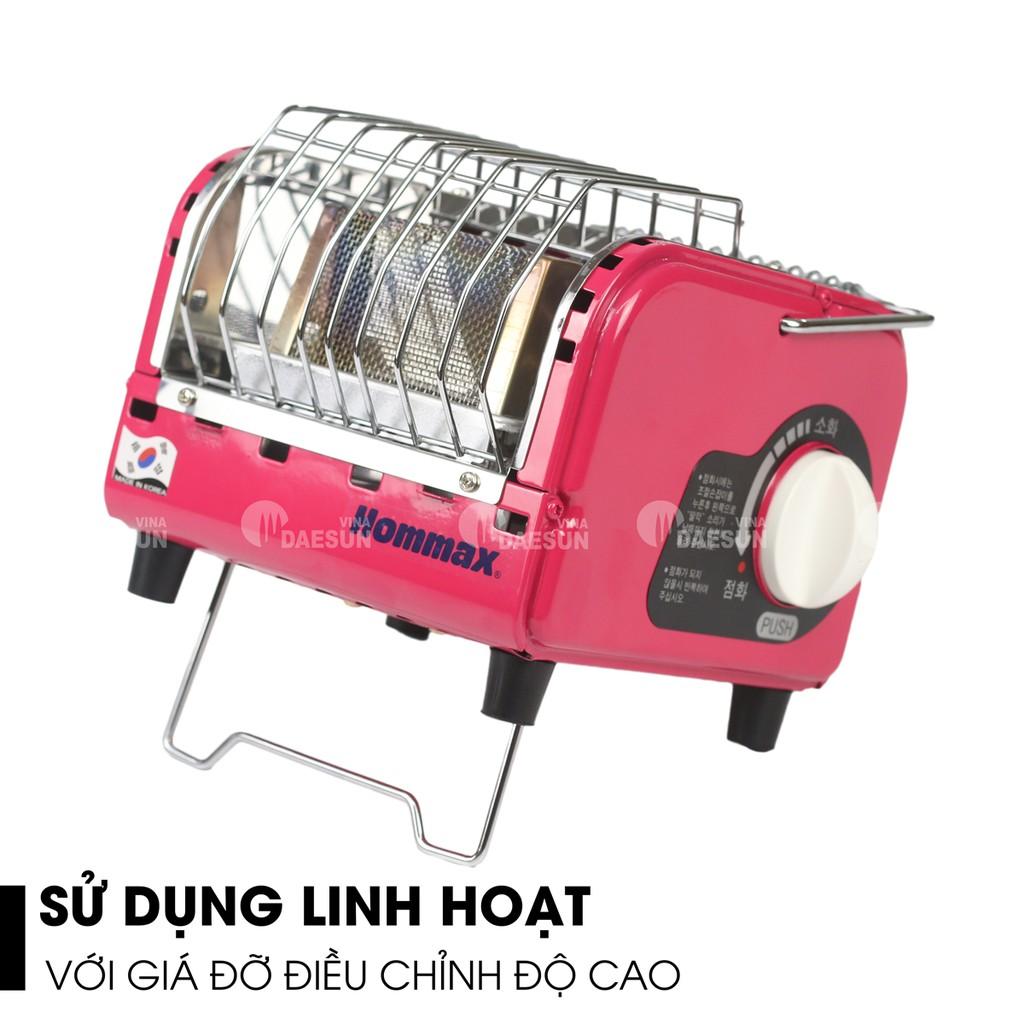 Máy Sưởi Gas Du Lịch Hàn Quốc NGH - 1200 | Sưởi Ấm Suốt 12H | Mặt Lưới Chrome | Hàng Chính Hãng