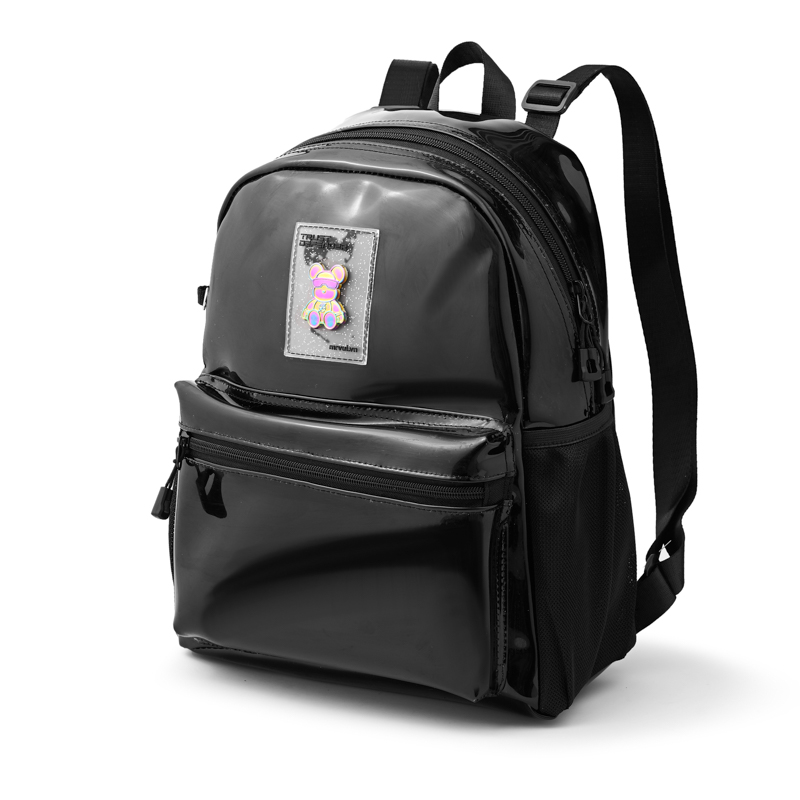 Balo teen kiếng đen trong suốt MR VUI 1021 Dày Dặn, Chắc Chắn - Hàng Chính Hãng