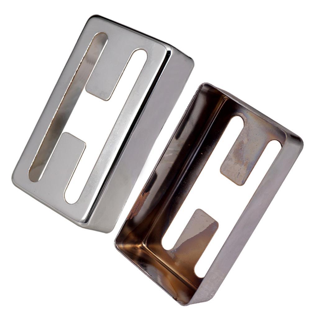 Set Of 4 Brass Electric Guitar Pickup Cover