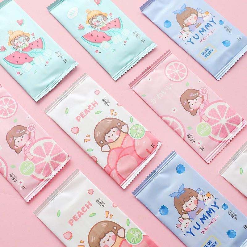 Combo 10 khăn giấy ướt cute xinh xắn dễ thương - MiuSua