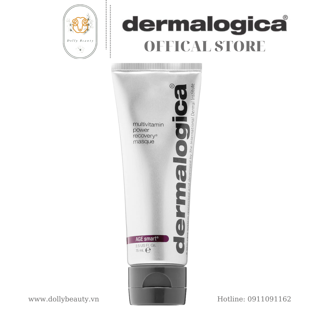 Mặt nạ vitamin cô đặc MULTIVITAMIN RECOVERY MASQUE 75ml của Dermalogica - Dolly Beauty