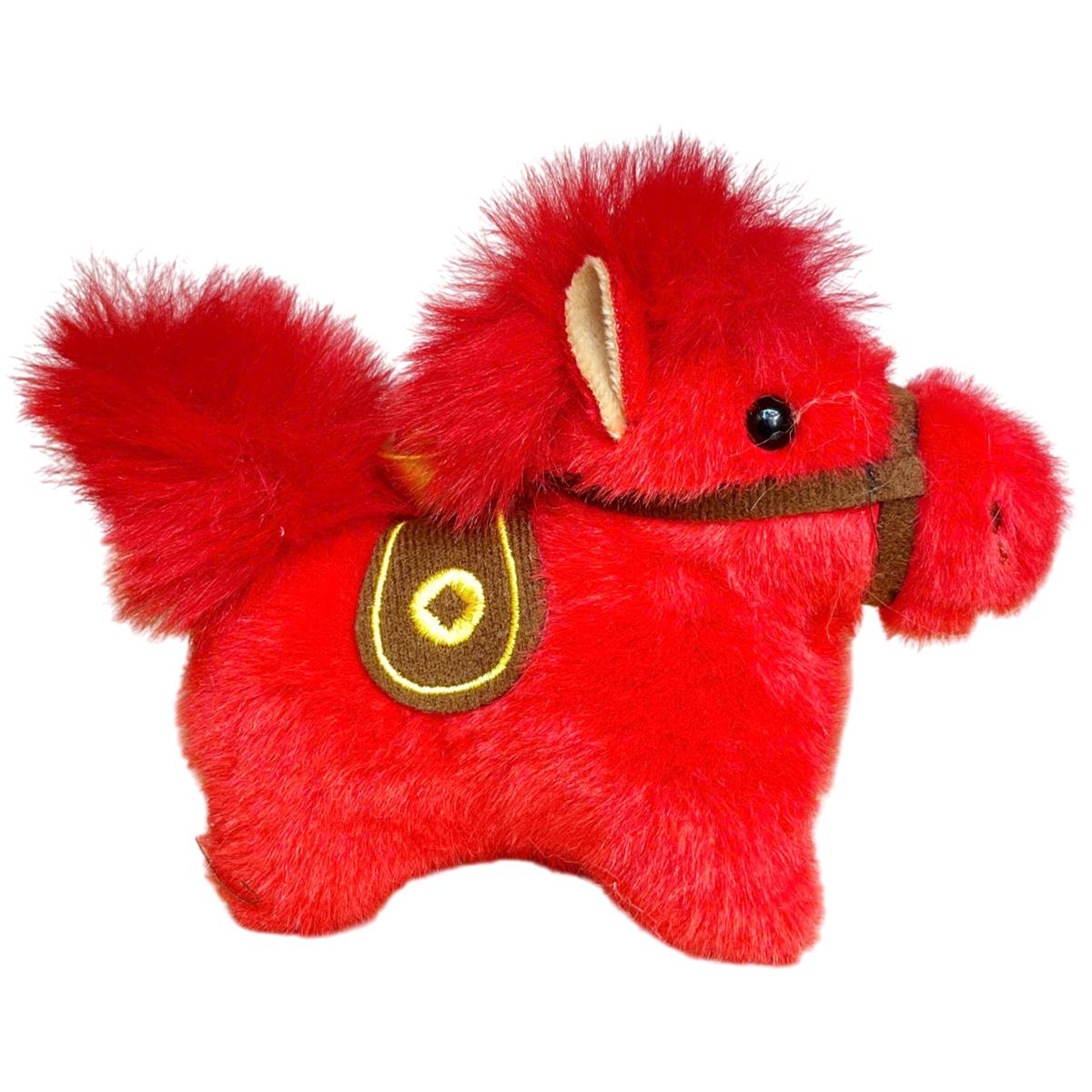 Móc Treo Thú Bông Ngựa - Mã Đáo Thành Công - Tết Bính Ngọ 2026 - XM01 - Màu Đỏ