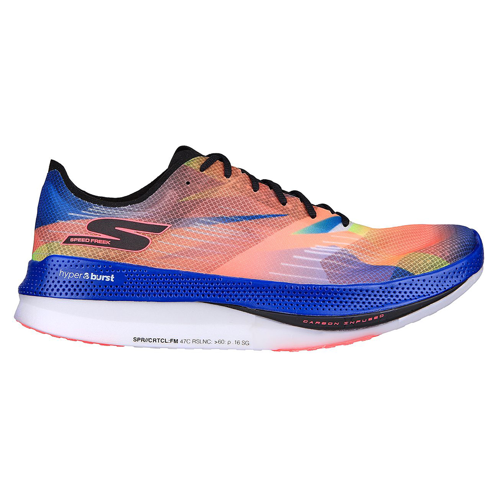 Skechers Nam Giày Thể Thao Chạy Bộ Tập Gym, Thường Ngày, Đi Học, Đi Làm GOrun Speed Freek Intense Running HYPER ARC, Carbon Infused, Hyper Burst - 246049-BKMT