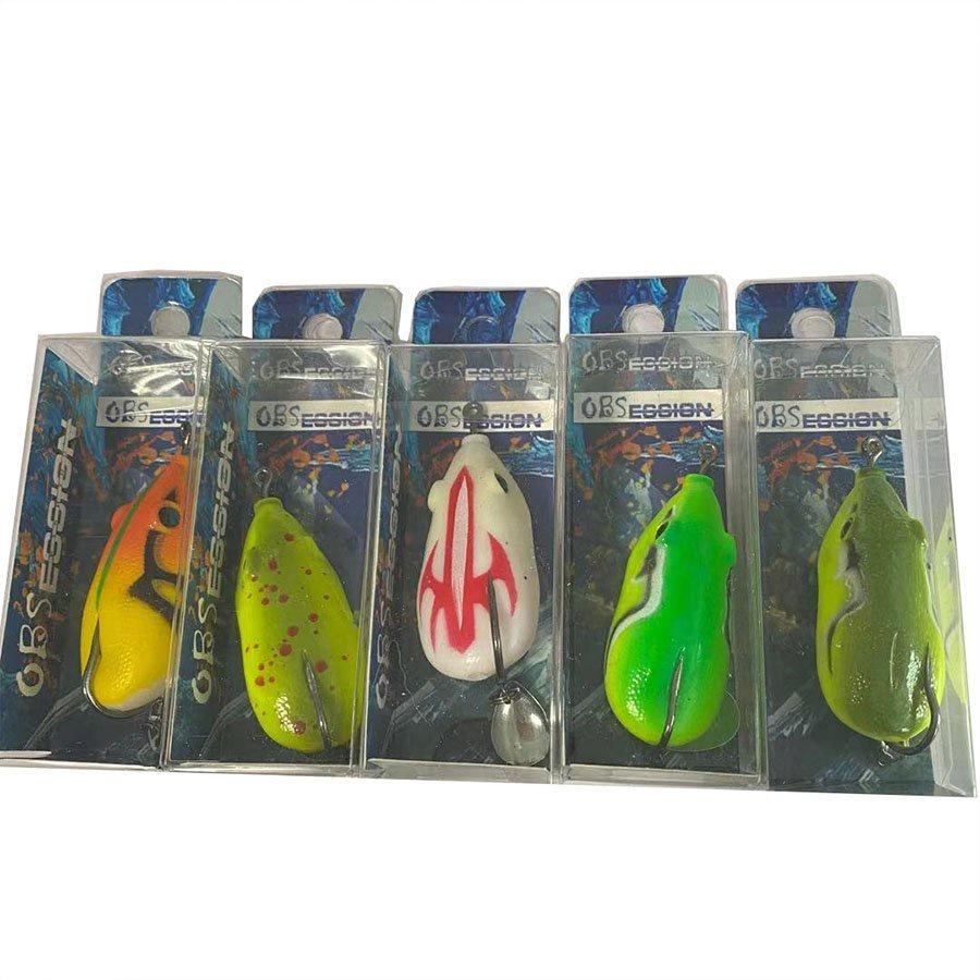 Mồi câu lure cá lóc cá sộp nhái hơi C37 độ dài 6cm 13g mã M19