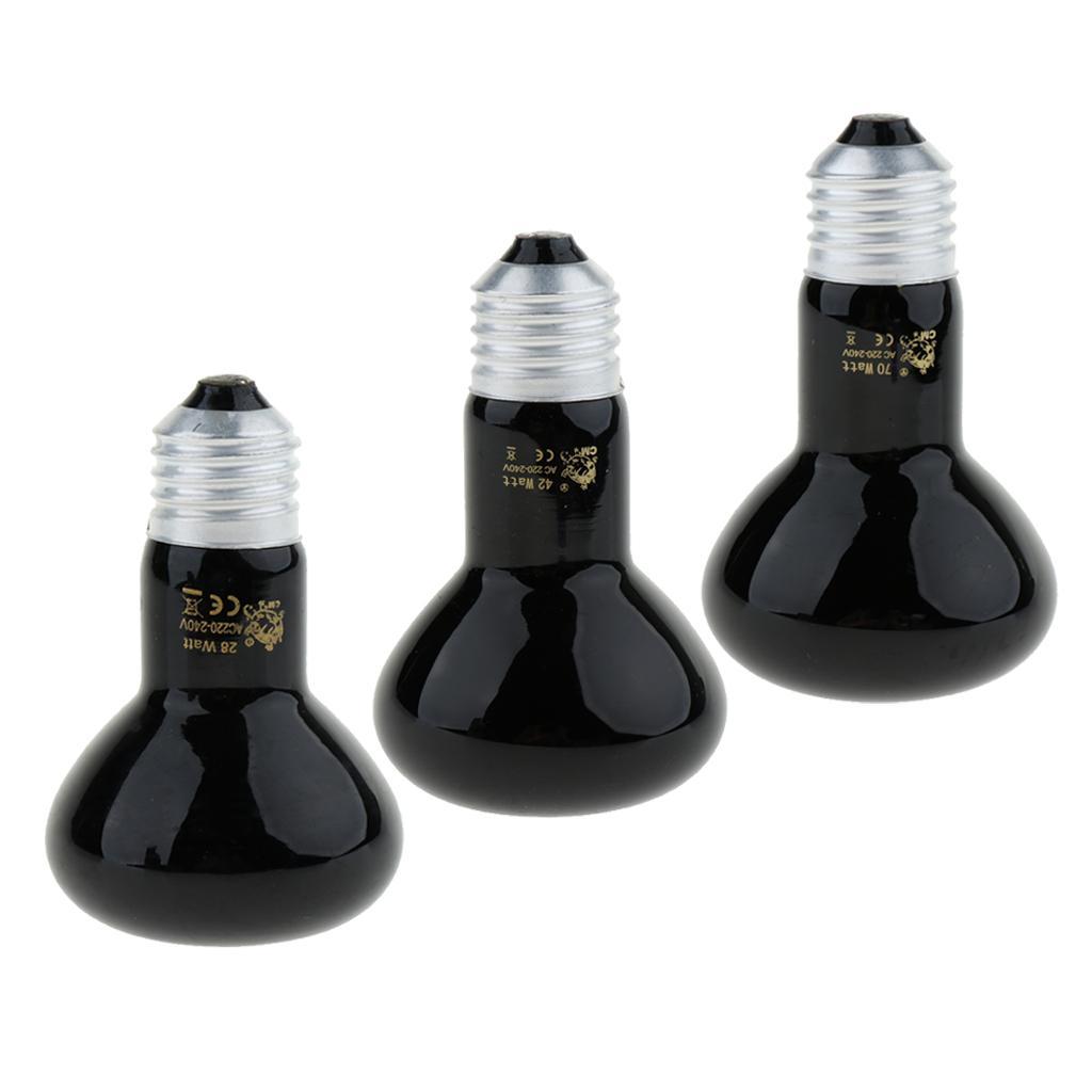 E27 Pet Reptile Breeding Infrared Ceramic Heater Light Lamp Bulb
