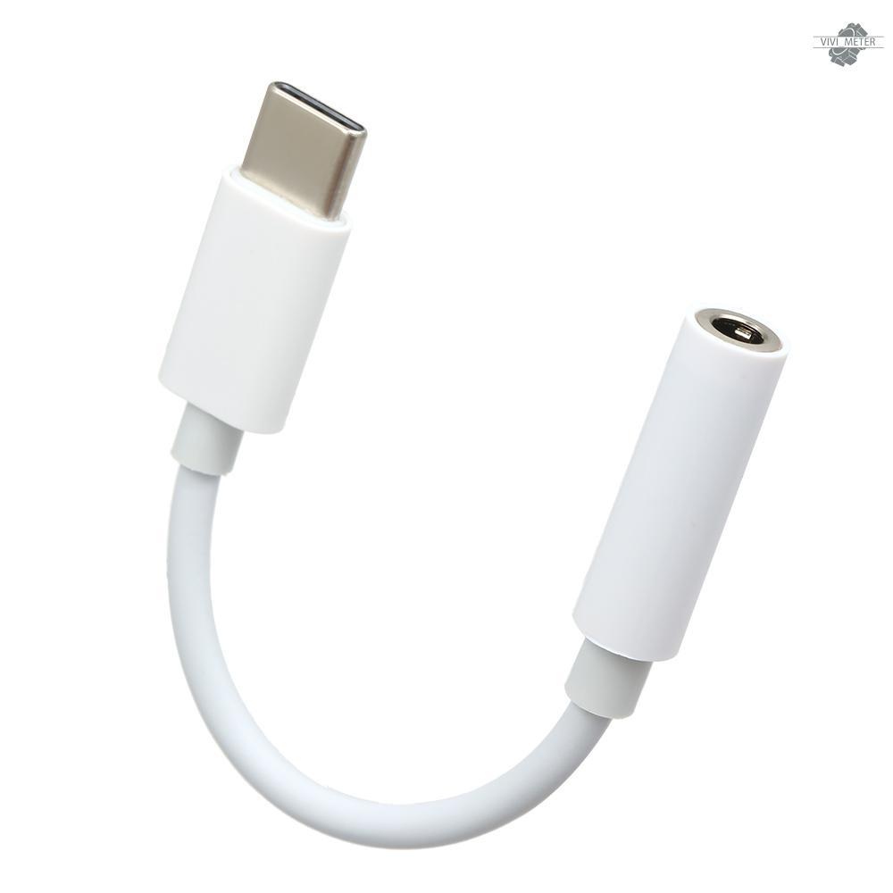 USB C to 3.5mm Headphone Jack Adapter with Digital Audio Cable Type C Jack Adapter for XIAOMI OPPO