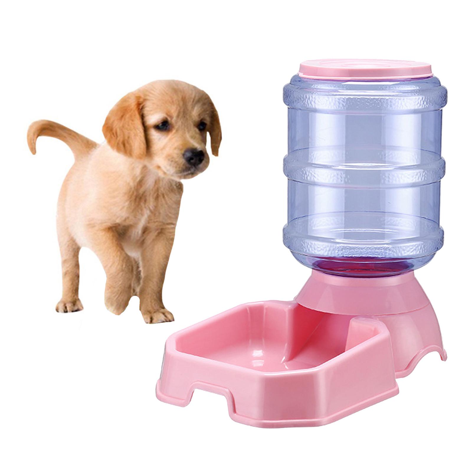 Automatic Cat Dog Feeder Water Dispenser for Small Medium Dog Pets Puppy Kitten Large Capacity 3.8L