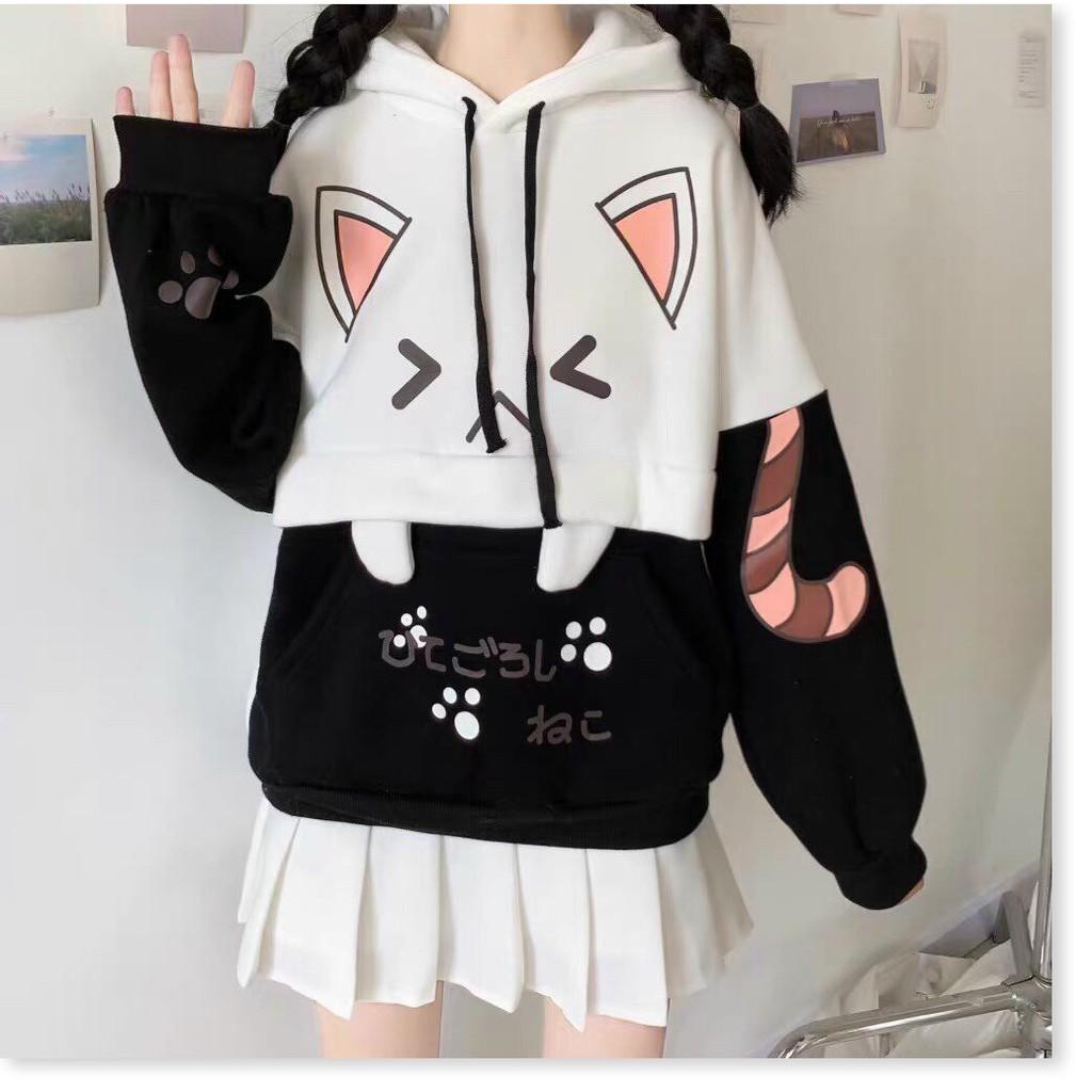 ÁO HOODIES FOM TO Y HÌNH MỚI NHẤT 2021 GIÀNH CHO CÁC BẠM NỮ XINH XẮN LANA FASHION