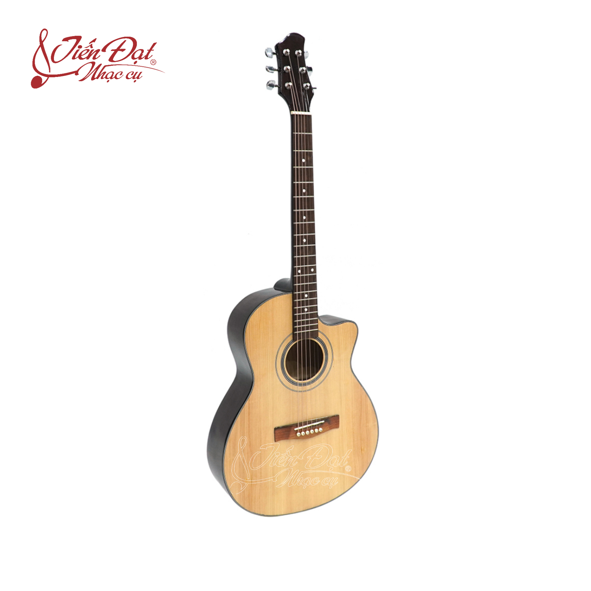 Đàn Guitar Acoustic Việt Nam GA-10EL Mặt Gỗ Thông Cao Cấp