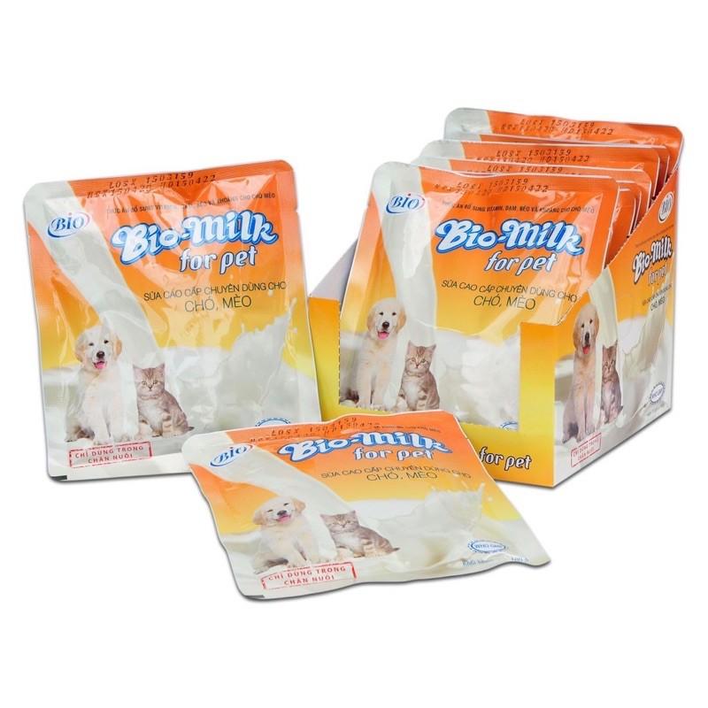 Sữa chuyên dụng dành chó mèo Bio-milk gói 100gr