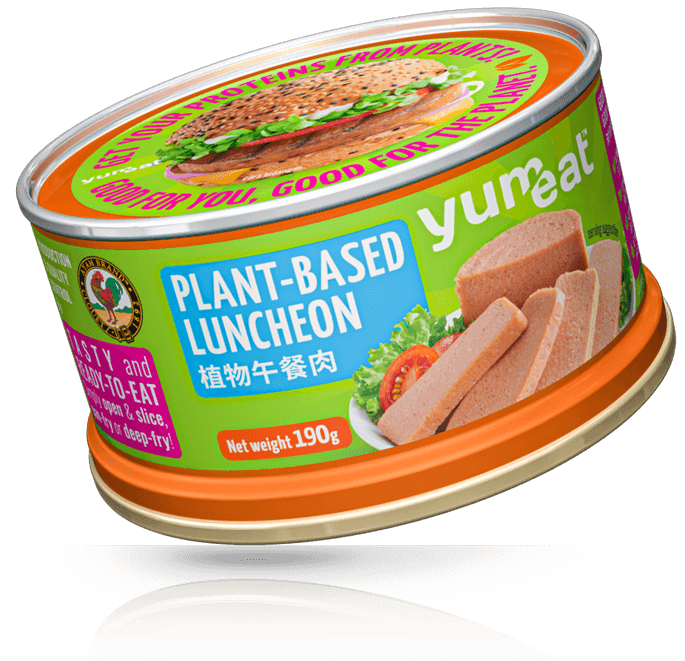 Thịt xắt lát từ thực vật Luncheon Yumeat 190g, Thực phẩm giàu protein thuần chay tốt cho sức khỏe và môi trường