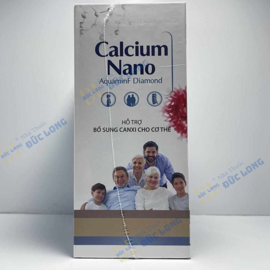 Calcium Nano AquaminF Diamond (Gia đình) – Hỗ trợ bổ sung canxi cho cơ thể - Hộp 50 viên