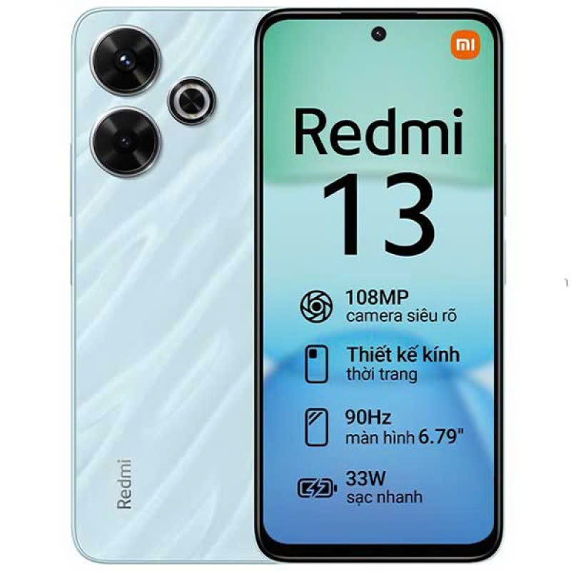 Điện Thoại Xiaomi Redmi 13 6GB/128GB - Hàng Chính Hãng