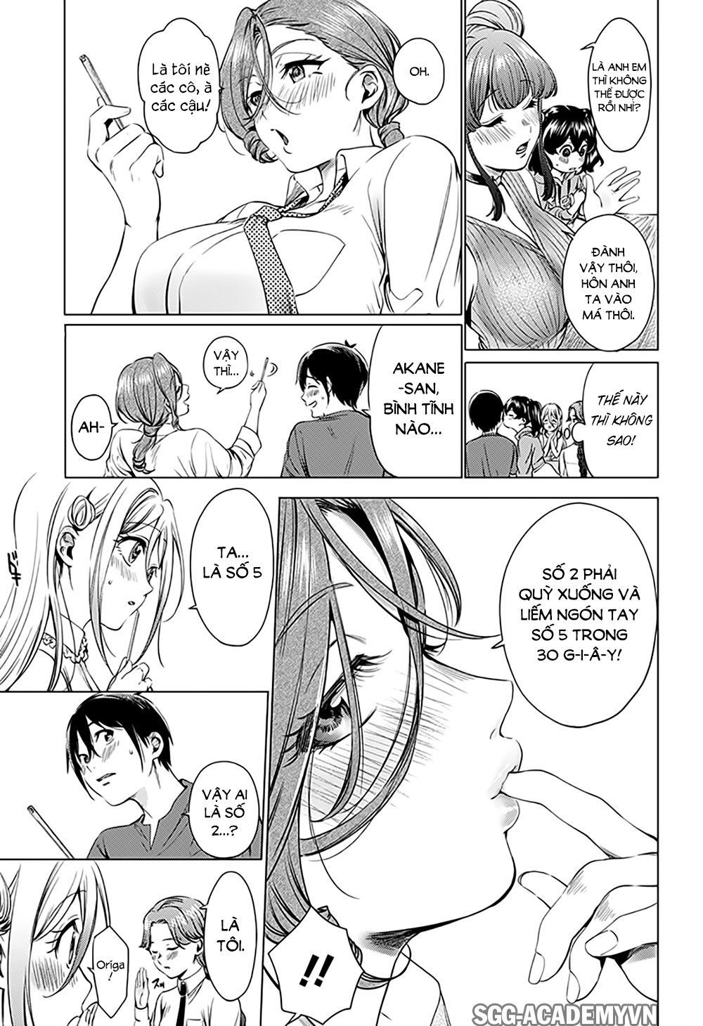 dàn harem cuối cùng chapter 71.1 11