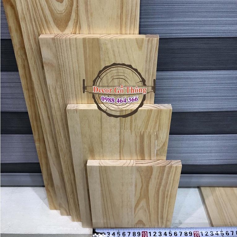 Tấm gỗ thông10x80cm vông góc bào mịn đẹp