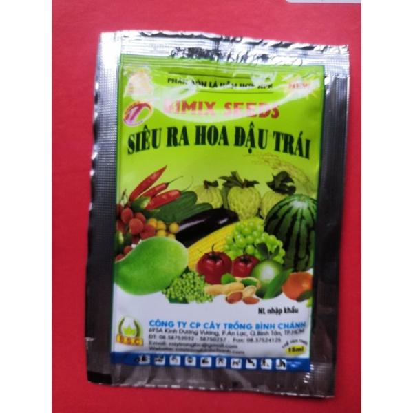 SIÊU RA HOA ĐẬU QUẢ