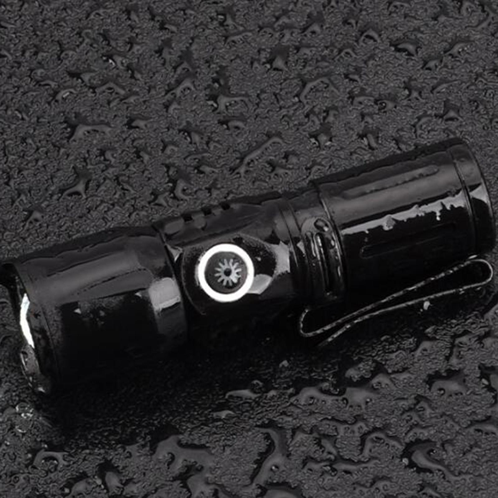 Camp Flashlight Handheld Pocket Flashlight for Outdoor Exploring Backpacking