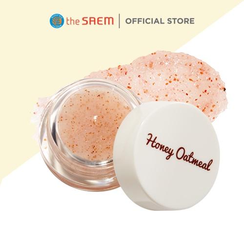 Tẩy Tế Bào Chết Môi the SAEM Honey Oatmeal Lip Scrub 7ml