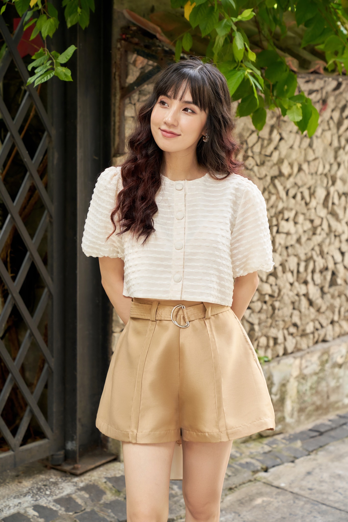 OLV - Quần Bonita Shorts In Beige