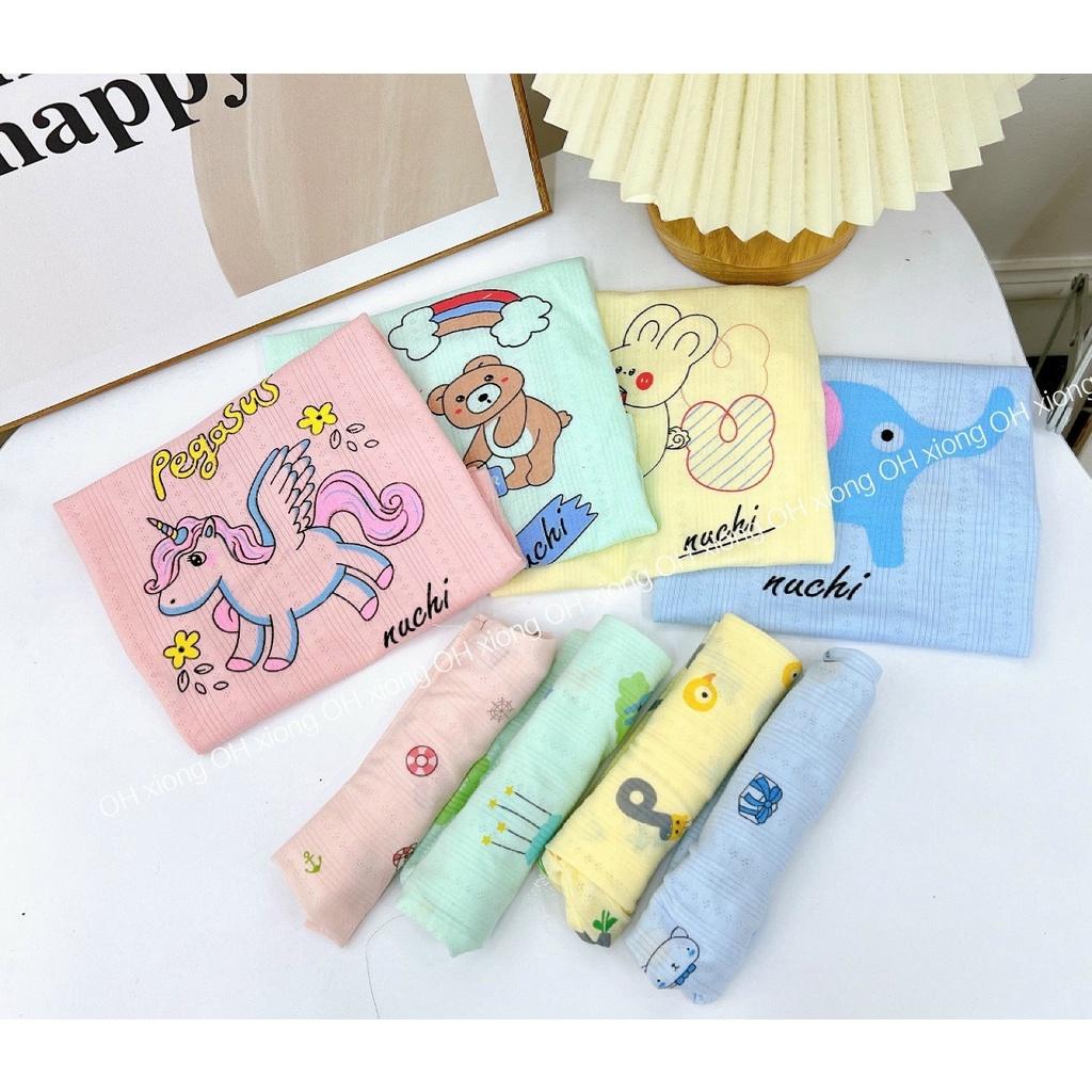 ĐỒ BỘ CỘC TAY CHO BÉ CHẤT THÔNG HƠI XUẤT NHẬT IN HÌNH SIÊU DỄ THƯƠNG