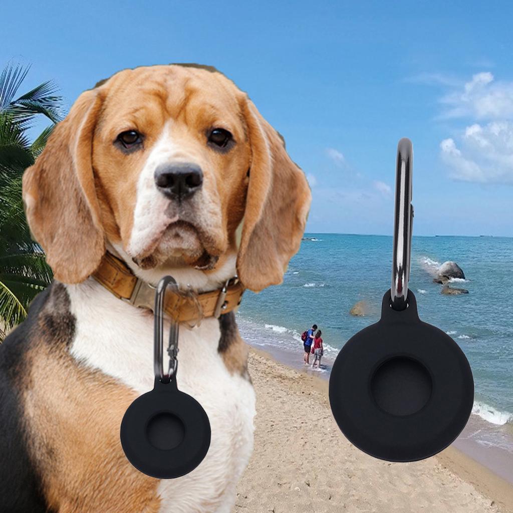 Silicone Case for AirTag Finder, Anti-Scratch Protective Skin Cover with Keychain Compatible with AirTags
