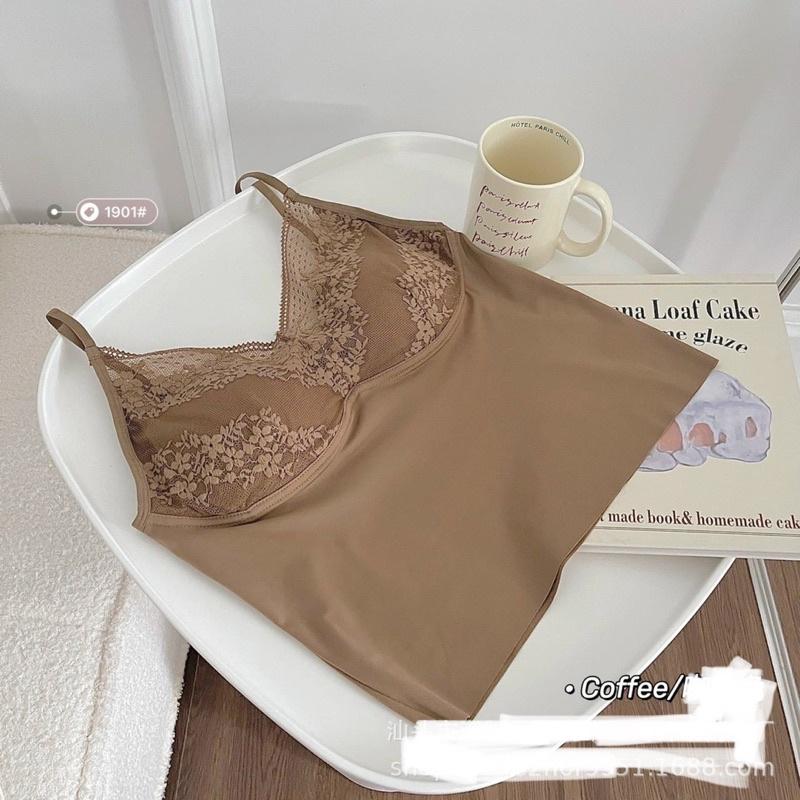 Bra su ren 2 dây dáng dài có đệm ngực may liền cho nữ
