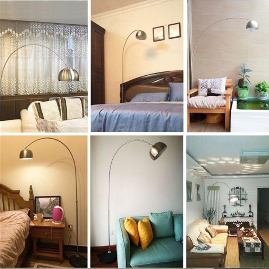 ĐÈN CÂY ĐỨNG SÀN ĐẾ ĐÁ ĐÚC , ĐÈN CÂY PHÒNG KHÁCH - ĐÃ KÈM BÓNG LED