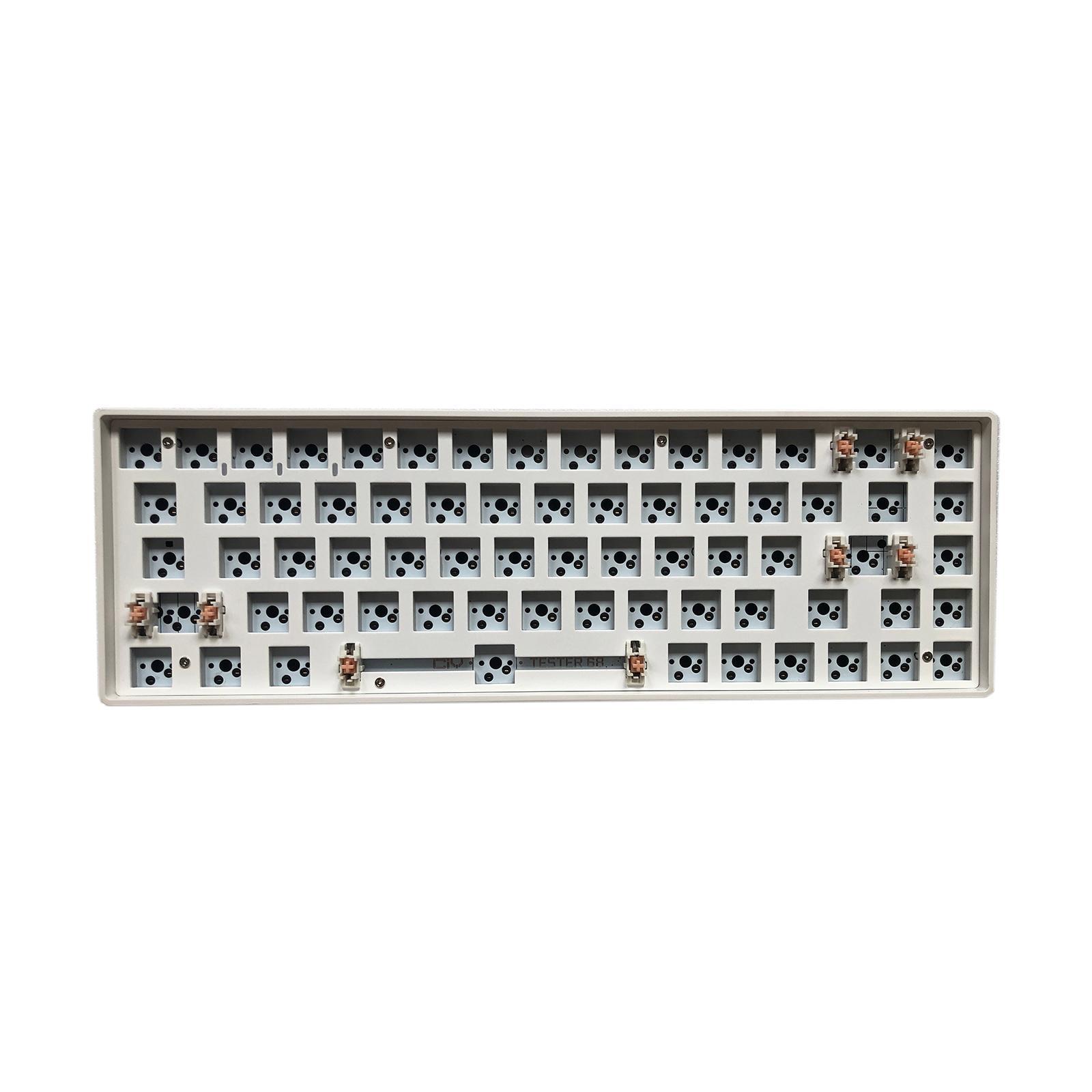 68 Keys Modular Mechanical Keyboard Plug White Laptop
