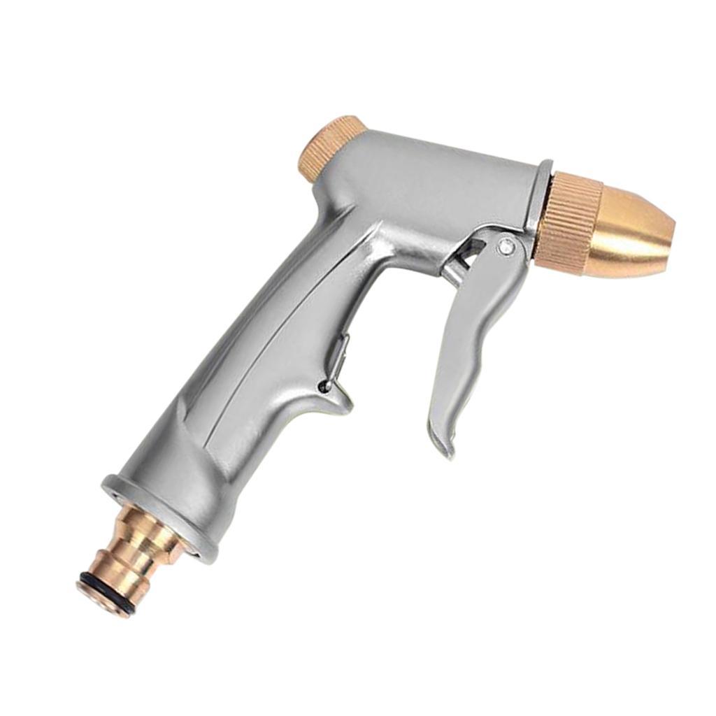 2 Garden Hose Nozzle Hand Sprayer Heavy Duty Metal Water Spray