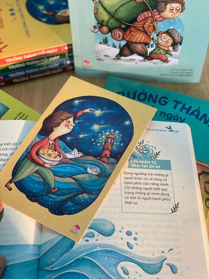 COMBO 4 CUỐN TRƯỞNG THÀNH MỖI NGÀY - Bìa cứng