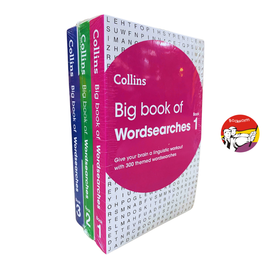 Sách - Big Book of Wordsearches (Set 3 Books) | Trò chơi ô chữ / Ngoại văn Nhập khẩu / Sách giải trí
