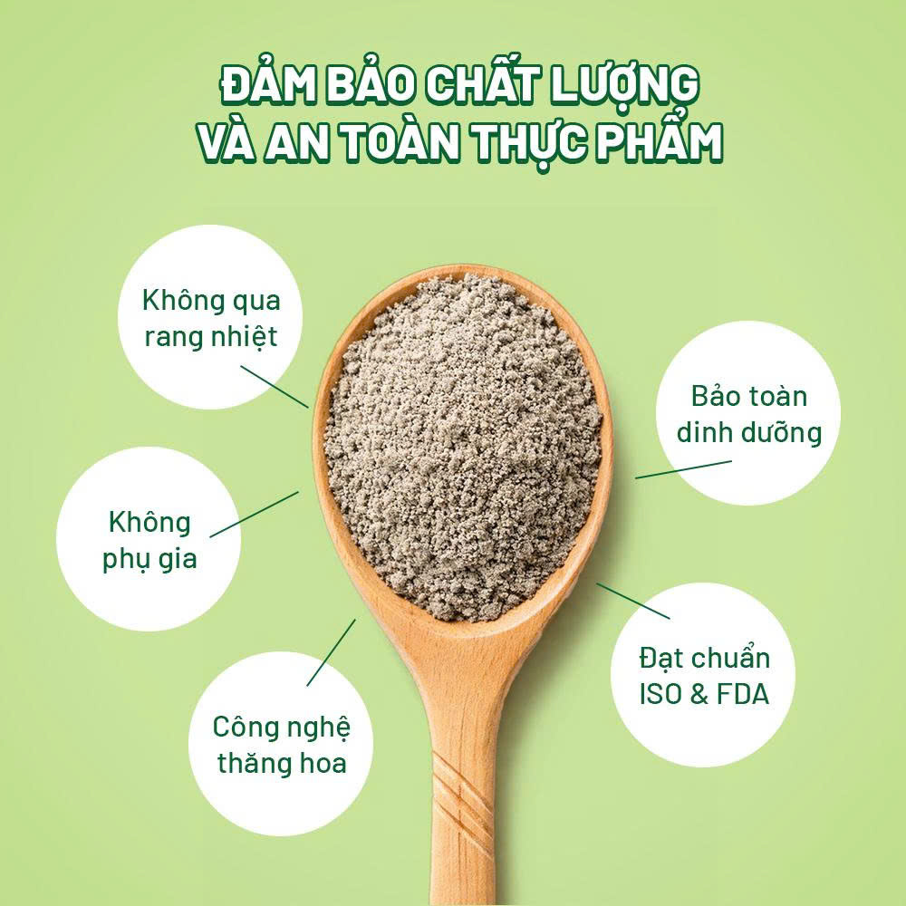Sữa hạt mè đen Dalahouse 300gr - bột mè đen đậu đen hạt điều sấy thăng hoa