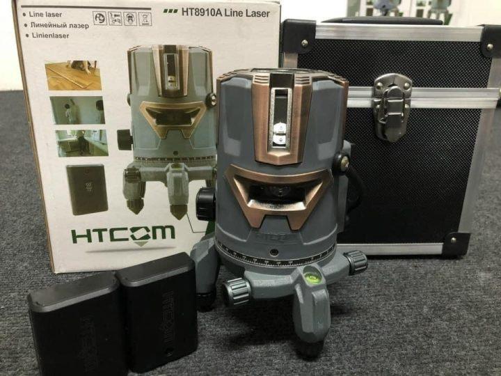 MÁY CÂN MỰC LAZER 5 TIA XANH HT8910A HTCOM - HÀNG CHÍNH HÃNG