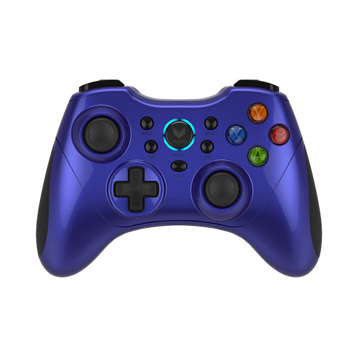 Tay Cầm Gamepad Không Dây Rapoo V600S Xanh Đậm - Hàng Chính Hãng