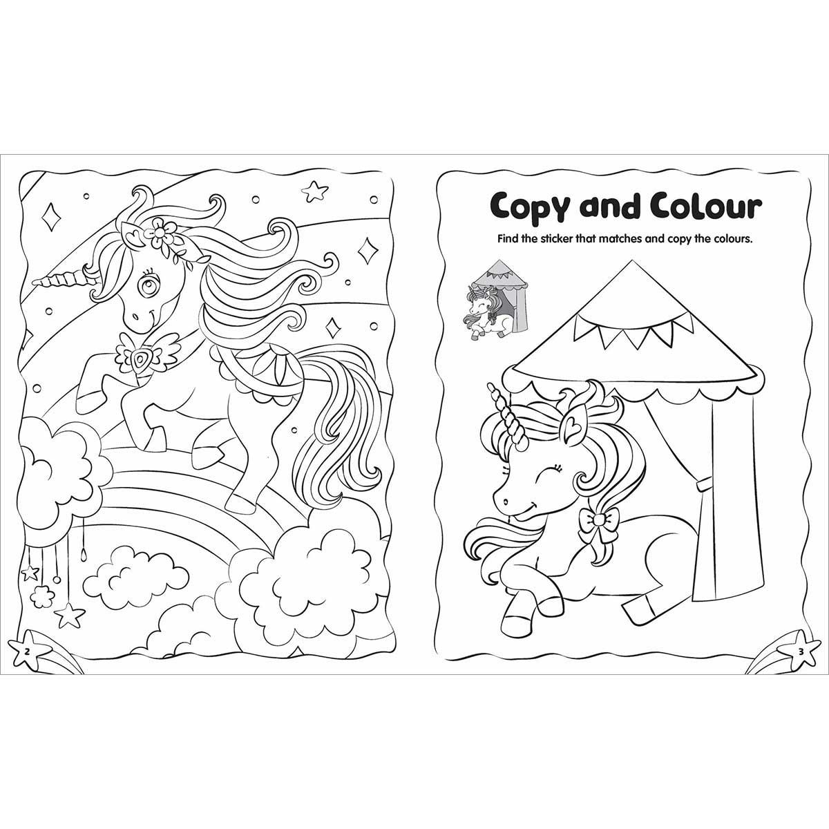 Sách Unicorn - Ultimate Sticker Book