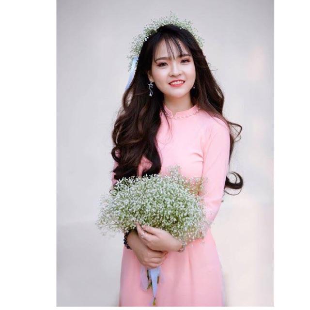Áo dài màu hồng học sinh, sinh viên