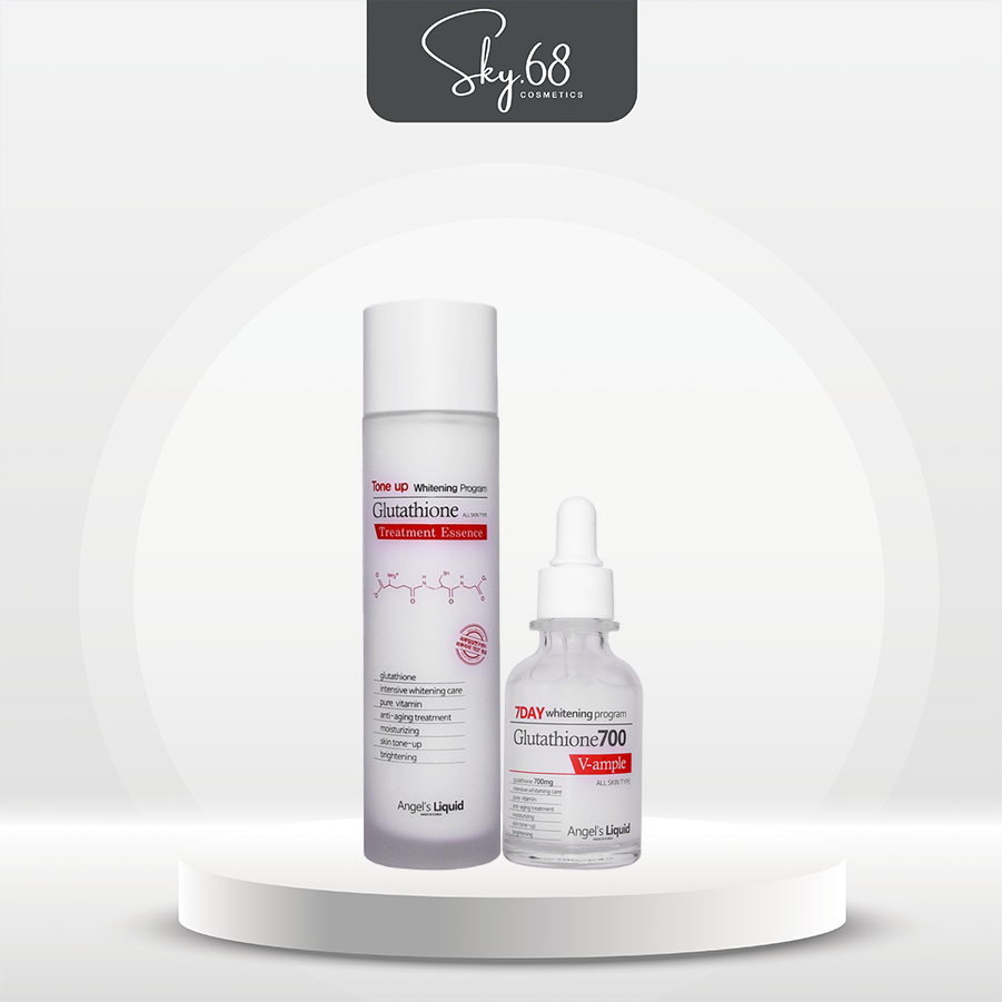 Bộ Toner & Serum Dưỡng Trắng Da 7DAY Whitening Program Glutathione 700V