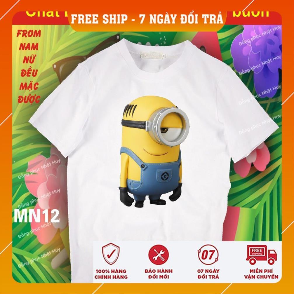Áo thun minion đẹp 8,cao cấp, bao đổi trả