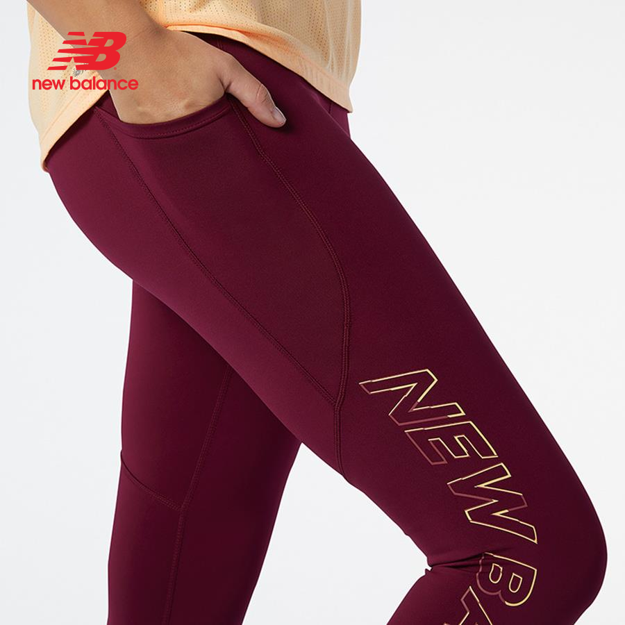 Quần dài nữ New Balance Printed Impact Run Crop - WP11262 (form Quốc tế)