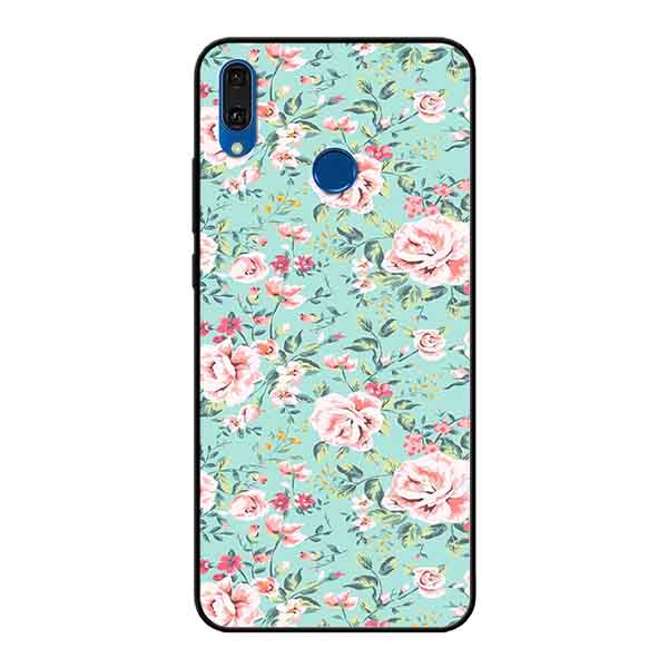 Ốp Lưng in cho Huawei Y9 2019 Mẫu Hoa Hồng Giấy - Hàng Chính Hãng