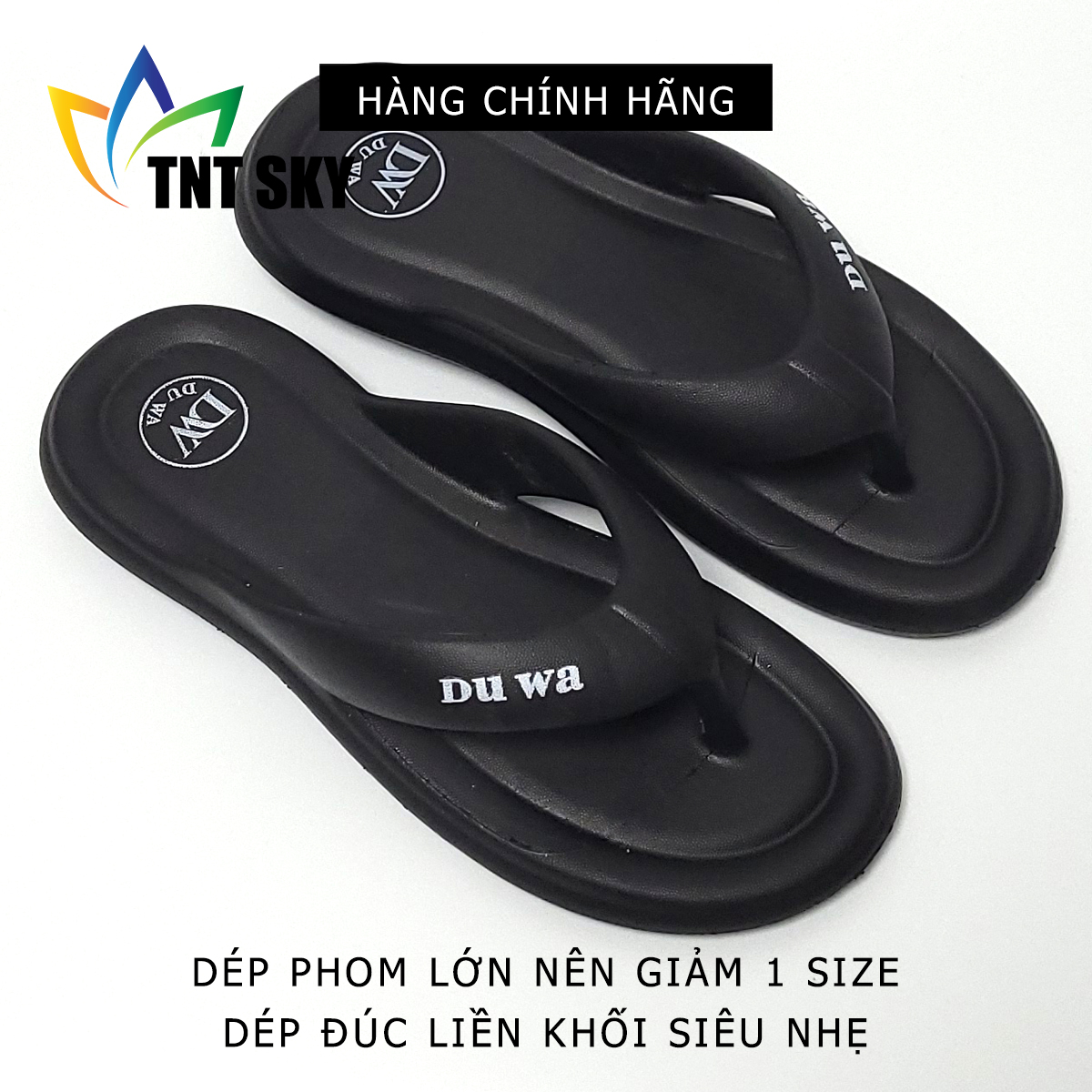 Dép Nam Nữ Xỏ Ngón Đúc Liền Khối Siêu Nhẹ - Hàng Chính Hãng - TK330
