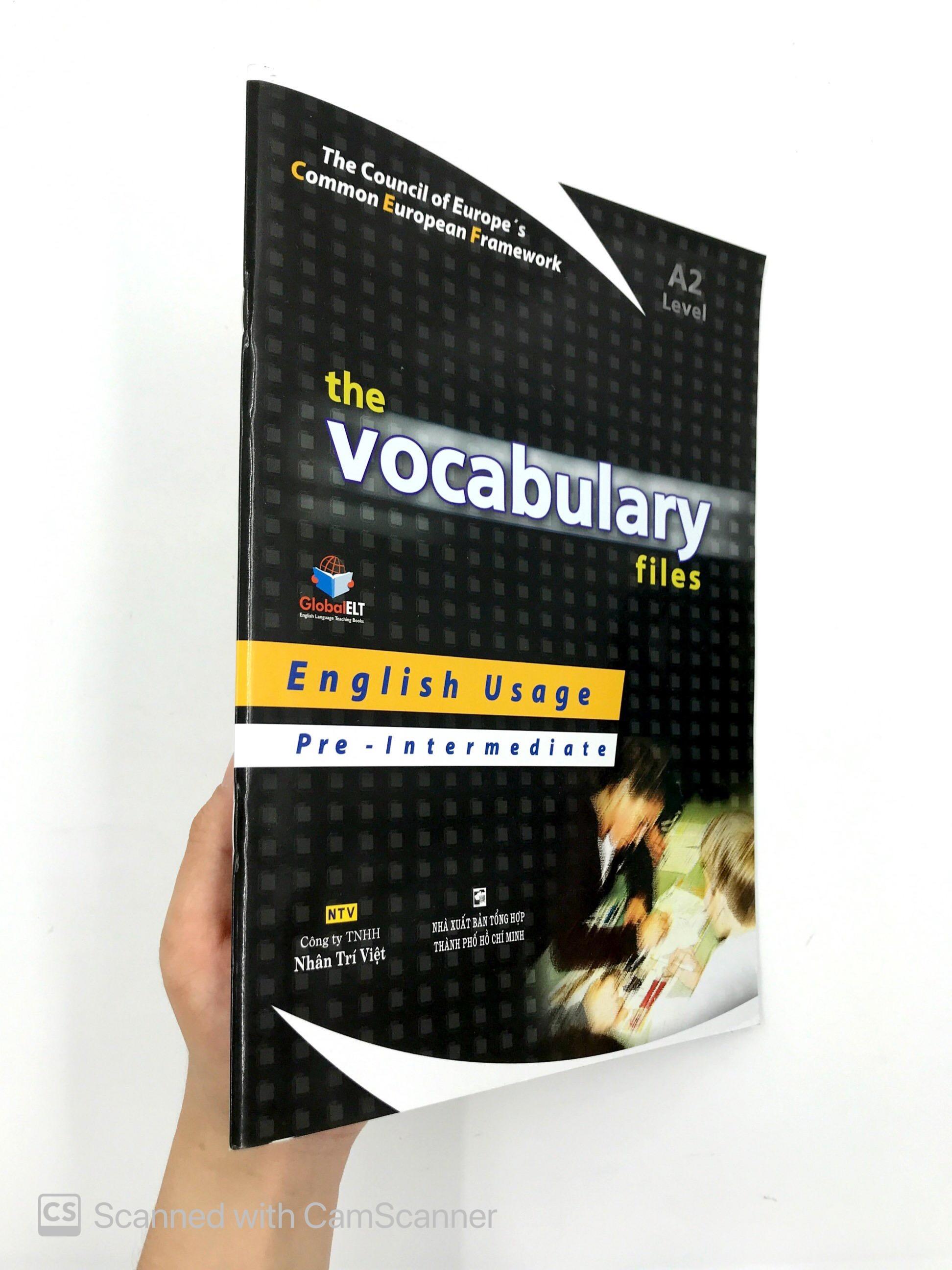 The Vocabulary Files A2 Pre - Intermediate (Không CD)
